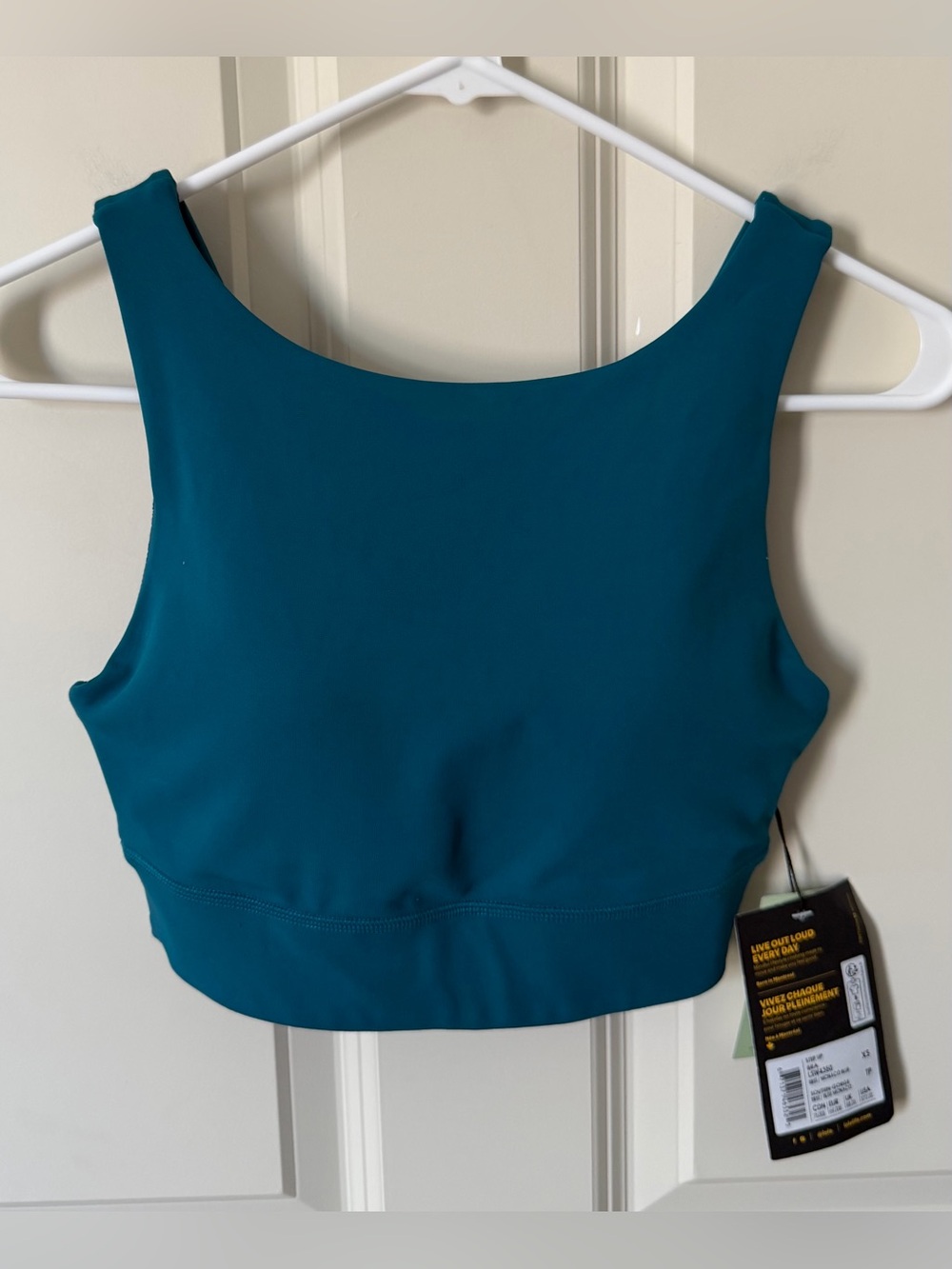 NWT Lole Step Up Bra in Monaco Blue, Size XS